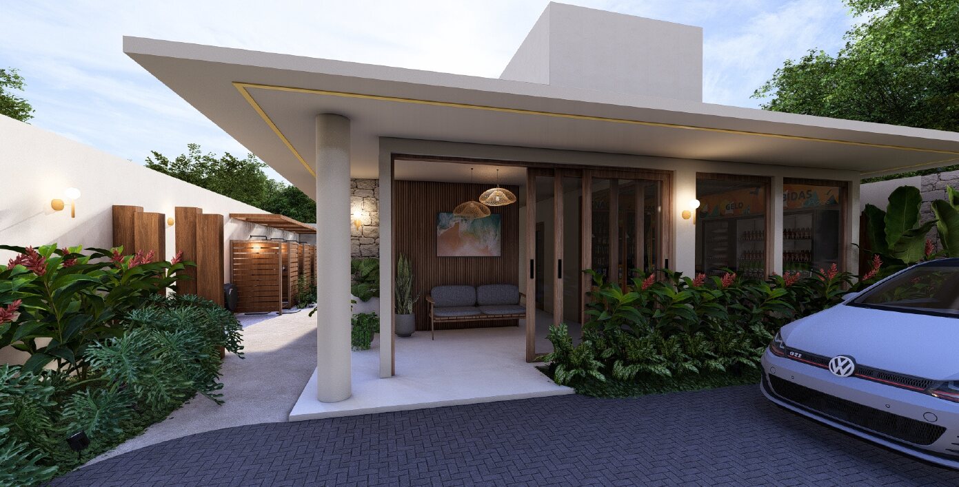 Pavilhão do Uluwatu, posto avançado de praia do Solaris